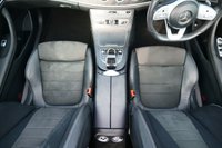 USED 2019 19 MERCEDES-BENZ E-CLASS 2.0 E300 GPF AMG Line (Premium Plus) Cabriolet 2dr Petrol G-Tronic+ Euro 6 (s/s) (245 ps) OBSIDIAN BLACK METALLIC PAINTWORK + BURMESTER + AIR SCARF + MULTIBEAM LED