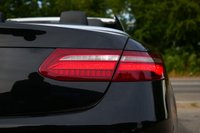 USED 2019 19 MERCEDES-BENZ E-CLASS 2.0 E300 GPF AMG Line (Premium Plus) Cabriolet 2dr Petrol G-Tronic+ Euro 6 (s/s) (245 ps) OBSIDIAN BLACK METALLIC PAINTWORK + BURMESTER + AIR SCARF + MULTIBEAM LED