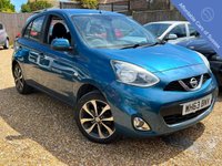 USED 2014 63 NISSAN MICRA 1.2 Tekna Hatchback 5dr Petrol Manual Euro 5 (80 ps) &pound;35 Tax + Service History + Parking Sensors
