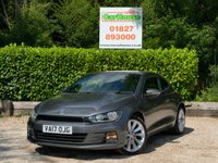 USED 2017 17 VOLKSWAGEN SCIROCCO 2.0 TSI GT Hatchback 3dr  Sat Nav, DAB, Low Mileage
