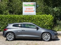 USED 2017 17 VOLKSWAGEN SCIROCCO 2.0 TSI GT Hatchback 3dr  Sat Nav, DAB, Low Mileage