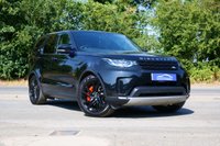 USED 2020 20 LAND ROVER DISCOVERY 3.0 SD V6 HSE SUV 5dr Diesel Auto 4WD Euro 6 (s/s) (306 ps) SANTORINI BLACK METALLIC PAINTWORK + SUNROOF + MERIDIAN + F&R HEATED SEATS + CARPLAY