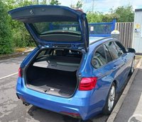 USED 2019 19 BMW 3 SERIES 2.0 320i M Sport Touring 5dr Petrol Auto Euro 6 (s/s) (184 ps) LONG MOT, EXCELLENT SERVICE HISTORY WITH 6 SERVICE INVOICES, HPI CLEAR, 2 X KEYS, 1 PREVIOUS OWNER! STUNNING CONDITION, FULL BLACK LEATHER HEATED SEATS, SAT NAV, BLUETOOTH, CRUISE, CLIMATE, DAB RADIO!