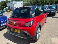 USED 2015 15 VAUXHALL ADAM 1.2 16v ROCKS AIR Hatchback 3dr Petrol Manual Euro 5 (70 ps) 