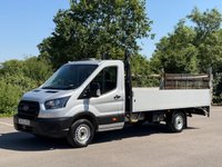 USED 2022 72 FORD TRANSIT 2.0 350 EcoBlue HD Leader Dropside 2dr Diesel Manual RWD L4 Euro 6 (s/s) (SRW) (130 ps) Tail lift - Air con - park sensors