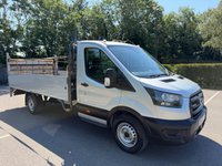 USED 2022 72 FORD TRANSIT 2.0 350 EcoBlue HD Leader Dropside 2dr Diesel Manual RWD L4 Euro 6 (s/s) (SRW) (130 ps) Tail lift - Air con - park sensors
