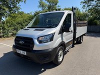 USED 2022 72 FORD TRANSIT 2.0 350 EcoBlue HD Leader Dropside 2dr Diesel Manual RWD L4 Euro 6 (s/s) (SRW) (130 ps) Tail lift - Air con - park sensors