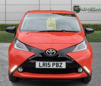 USED 2015 15 TOYOTA AYGO 1.0 VVT-i x-cite Hatchback 5dr Petrol Manual Euro 5 Euro 5 (68 ps) LONG MOT, RECENTLY SERVICED, HPI CLEAR, GENUINE LOW MILEAGE FROM NEW, ONLY 1 PREVIOUS OWNER! REVERSE PARKING CAMERA, BLUETOOTH, AIR CON, ALLOY WHEELS, REMOTE CENTAL LOCKING.