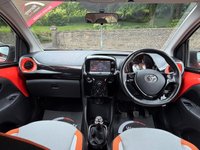 USED 2015 15 TOYOTA AYGO 1.0 VVT-i x-cite Hatchback 5dr Petrol Manual Euro 5 Euro 5 (68 ps) LONG MOT, RECENTLY SERVICED, HPI CLEAR, GENUINE LOW MILEAGE FROM NEW, ONLY 1 PREVIOUS OWNER! REVERSE PARKING CAMERA, BLUETOOTH, AIR CON, ALLOY WHEELS, REMOTE CENTAL LOCKING.