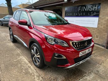 2018 PEUGEOT 3008 1.5 BlueHDi Allure SUV 5dr Diesel EAT Euro 6 (s/s) (130 ps) &pound;12495.00