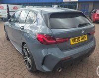 USED 2020 20 BMW 1 SERIES 1.5 118i M Sport Hatchback 5dr Petrol DCT Euro 6 (s/s) (140 ps) STUNNING CAR BOTH INSIDE AND OUT WITH A LONG MOT AND JUST BEEN SERVICED, HPI CLEAR, 2 X KEYS, ONLY 1 PREVIOUS OWNER. GREAT TO DRIVE, SAT NAV, BLUETOOTH, CRUISE, CLIMATE, PARKING SENSORS, ELECTRIC WINDOWS