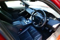 USED 2019 19 LAND ROVER RANGE ROVER EVOQUE 2.0 P250 MHEV R-Dynamic S SUV 5dr Petrol Auto 4WD Euro 6 (s/s) (249 ps) FIRENZE RED METALLIC PAINTWORK + REVERSE CAMERA + APPLE CARPLAY + HEATED SEATS