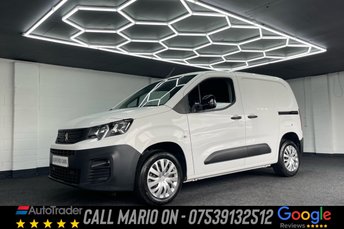 2022 PEUGEOT PARTNER 1.5 BlueHDi 1000 Professional Premium Standard Panel Van 5dr Diesel Manual SWB Euro 6 (100 bhp) &pound;7490.00