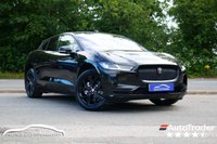 USED 2023 23 JAGUAR I-PACE 400 90kWh Black SUV 5dr Electric Auto 4WD (400 ps) SANTORINI BLACK METALLIC PAINTWORK + SUNROOF + WINTER PACK + MERIDIAN