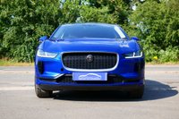 USED 2019 19 JAGUAR I-PACE 400 90kWh SE SUV 5dr Electric Auto 4WD (400 ps) CAESIUM BLUE METALLIC PAINTWORK + SUNROOF + WINTER PACK + MERIDIAN