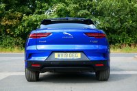 USED 2019 19 JAGUAR I-PACE 400 90kWh SE SUV 5dr Electric Auto 4WD (400 ps) CAESIUM BLUE METALLIC PAINTWORK + SUNROOF + WINTER PACK + MERIDIAN