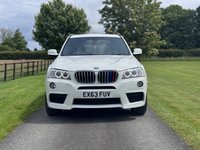 USED 2013 63 BMW X3 3.0 35d M Sport SUV 5dr Diesel Auto xDrive Euro 5 (s/s) (313 ps) 