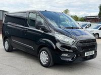 USED 2018 18 FORD TRANSIT CUSTOM 2.0 280 EcoBlue Trend Panel Van 5dr Diesel Manual L1 H1 Euro 6 (130 ps) NO VAT, AIR CON, RAPTOR GRILL