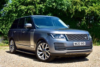 2020 LAND ROVER RANGE ROVER 3.0 SD V6 Westminster SUV 5dr Diesel Auto 4WD Euro 6 | 2 KEYS | ELETRIC HEATED REAR SEATS | HEATED STEERING WHEEL | ELECTRIC TAILGATE | APPLE CARPLAY | ANDROID AUTO | SPARE WHEEL | AMBIENT LIGHTING | PANORAMIC ROOF|  FRONT AND REAR PARKING SENSORS | FULL LEATHER TRIM | HEATED WINDSCREEN | REVERSE CAMERA | CLIMATE CONTROL  &pound;33490.00