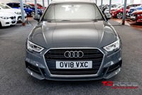 USED 2018 18 AUDI A3 1.6 TDI S line Sportback 5dr Diesel Manual Euro 6 (s/s) (110 ps) MPG 67 | TWO OWNERS