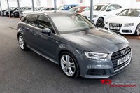 USED 2018 18 AUDI A3 1.6 TDI S line Sportback 5dr Diesel Manual Euro 6 (s/s) (110 ps) MPG 67 | TWO OWNERS