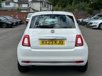 USED 2023 23 FIAT 500 1.0 MHEV Hatchback 3dr Petrol Manual Euro 6 (s/s) (70 bhp) BY APPOINTMENT ONLY - Alloy Wheels, Air Con, Apple Car Play & Android Auto, City Mode Steering, Sat Nav System, Static Sunroof, Cruise Control, MHEV.