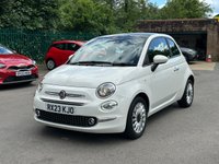 USED 2023 23 FIAT 500 1.0 MHEV Hatchback 3dr Petrol Manual Euro 6 (s/s) (70 bhp) BY APPOINTMENT ONLY - Alloy Wheels, Air Con, Apple Car Play & Android Auto, City Mode Steering, Sat Nav System, Static Sunroof, Cruise Control, MHEV.