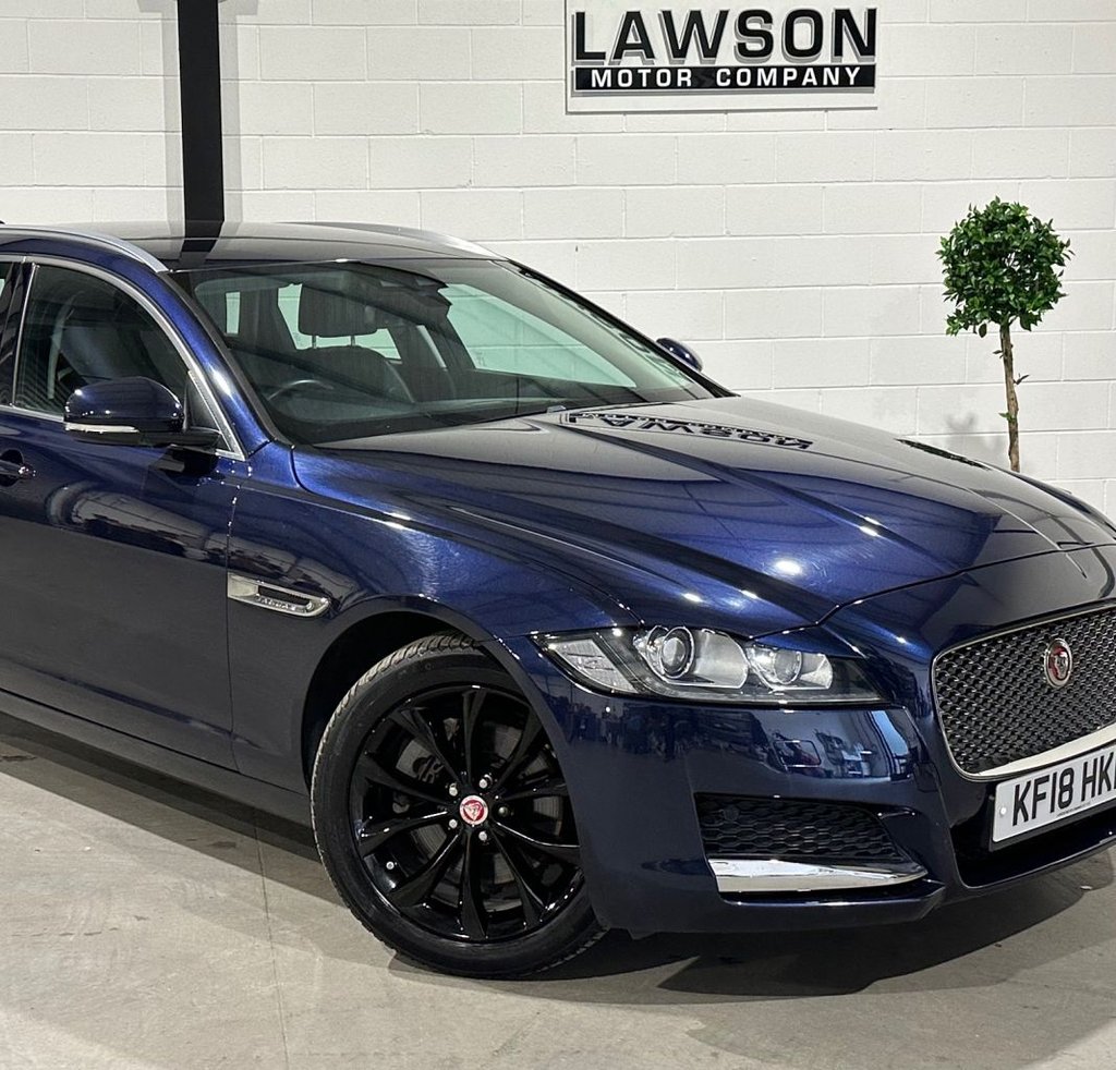 USED 2018 18 JAGUAR XF 2.0d Portfolio Sportbrake 5dr Diesel Auto Euro 6 (s/s) (180 ps) 