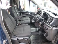 USED 2019 19 FORD TRANSIT CUSTOM 2.0 300 EcoBlue Limited 6 Seat Crew Van / Double Cab L1 H1 Euro 6 (170 Bhp ) NO VAT TO PAY  2019 FORD TRANSIT CUSTOM LIMITED 6 SEAT CREW VAN / DOUBLE CAB NO VAT