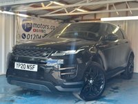 USED 2020 20 LAND ROVER RANGE ROVER EVOQUE 2.0 P200 MHEV R-Dynamic SE SUV 5dr Petrol Auto 4WD Euro 6 (s/s) (200 ps)+2 KEYS+1 FORMER KEEPER+HISTORY+HEATED LEATHER SEATS+PARK CONTROL+POWER BOOT+PRIVACY GLASS+DIGITAL DASH+MEDIA+NAV+BLUETOOTH+20