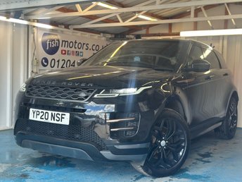 2020 LAND ROVER RANGE ROVER EVOQUE 2.0 P200 MHEV R-Dynamic SE SUV 5dr Petrol Auto 4WD Euro 6 (s/s) (200 ps)+2 KEYS+1 FORMER KEEPER+HISTORY+HEATED LEATHER SEATS+PARK CONTROL+POWER BOOT+PRIVACY GLASS+DIGITAL DASH+MEDIA+NAV+BLUETOOTH+20" ALLOYS+USB+AUX+DAB+CRUISE+ &pound;19990.00