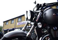 USED 2012 TRIUMPH THUNDERBIRD 1700 ABS Custom Cruiser (98 ps) The Thunderbird Stom is a premium edition, this one is finished in Matte Graphite, super low miles at 2850