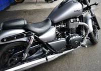 USED 2012 TRIUMPH THUNDERBIRD 1700 ABS Custom Cruiser (98 ps) The Thunderbird Stom is a premium edition, this one is finished in Matte Graphite, super low miles at 2850