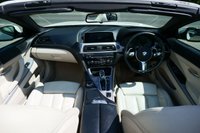 USED 2015 15 BMW 6 SERIES 3.0 640d M Sport Convertible 2dr Diesel Auto Euro 6 (s/s) (313 ps) ALPINE WHITE PAINTWORK + HUD + IVORY LEATHER + HEATED SEATS