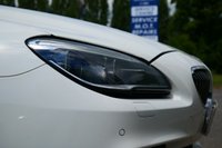 USED 2015 15 BMW 6 SERIES 3.0 640d M Sport Convertible 2dr Diesel Auto Euro 6 (s/s) (313 ps) ALPINE WHITE PAINTWORK + HUD + IVORY LEATHER + HEATED SEATS
