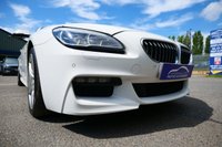 USED 2015 15 BMW 6 SERIES 3.0 640d M Sport Convertible 2dr Diesel Auto Euro 6 (s/s) (313 ps) ALPINE WHITE PAINTWORK + HUD + IVORY LEATHER + HEATED SEATS