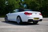 USED 2015 15 BMW 6 SERIES 3.0 640d M Sport Convertible 2dr Diesel Auto Euro 6 (s/s) (313 ps) ALPINE WHITE PAINTWORK + HUD + IVORY LEATHER + HEATED SEATS