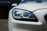 USED 2015 15 BMW 6 SERIES 3.0 640d M Sport Convertible 2dr Diesel Auto Euro 6 (s/s) (313 ps) ALPINE WHITE PAINTWORK + HUD + IVORY LEATHER + HEATED SEATS