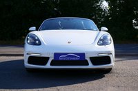 USED 2019 19 PORSCHE 718 BOXSTER 2.0T Convertible 2dr Petrol PDK Euro 6 (s/s) (300 ps) **CAT S**  SOLID WHITE PAINTWORK + RED HEATED SEATS + SPORT EXHAUST
