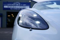 USED 2019 19 PORSCHE 718 BOXSTER 2.0T Convertible 2dr Petrol PDK Euro 6 (s/s) (300 ps) **CAT S**  SOLID WHITE PAINTWORK + RED HEATED SEATS + SPORT EXHAUST