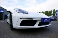 USED 2019 19 PORSCHE 718 BOXSTER 2.0T Convertible 2dr Petrol PDK Euro 6 (s/s) (300 ps) **CAT S**  SOLID WHITE PAINTWORK + RED HEATED SEATS + SPORT EXHAUST