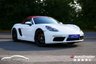USED 2019 19 PORSCHE 718 BOXSTER 2.0T Convertible 2dr Petrol PDK Euro 6 (s/s) (300 ps) **CAT S**  SOLID WHITE PAINTWORK + RED HEATED SEATS + SPORT EXHAUST