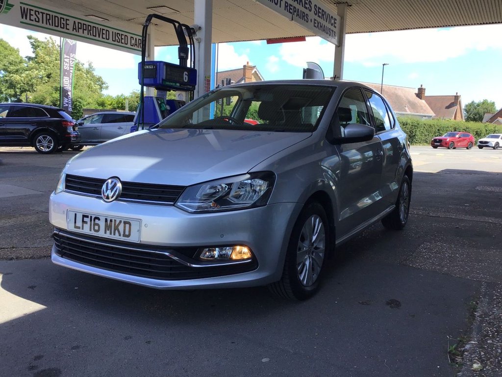 USED 2016 16 VOLKSWAGEN POLO 1.2 TSI BlueMotion Tech SE Hatchback 5dr Petrol DSG Euro 6 (s/s) (90 ps) 