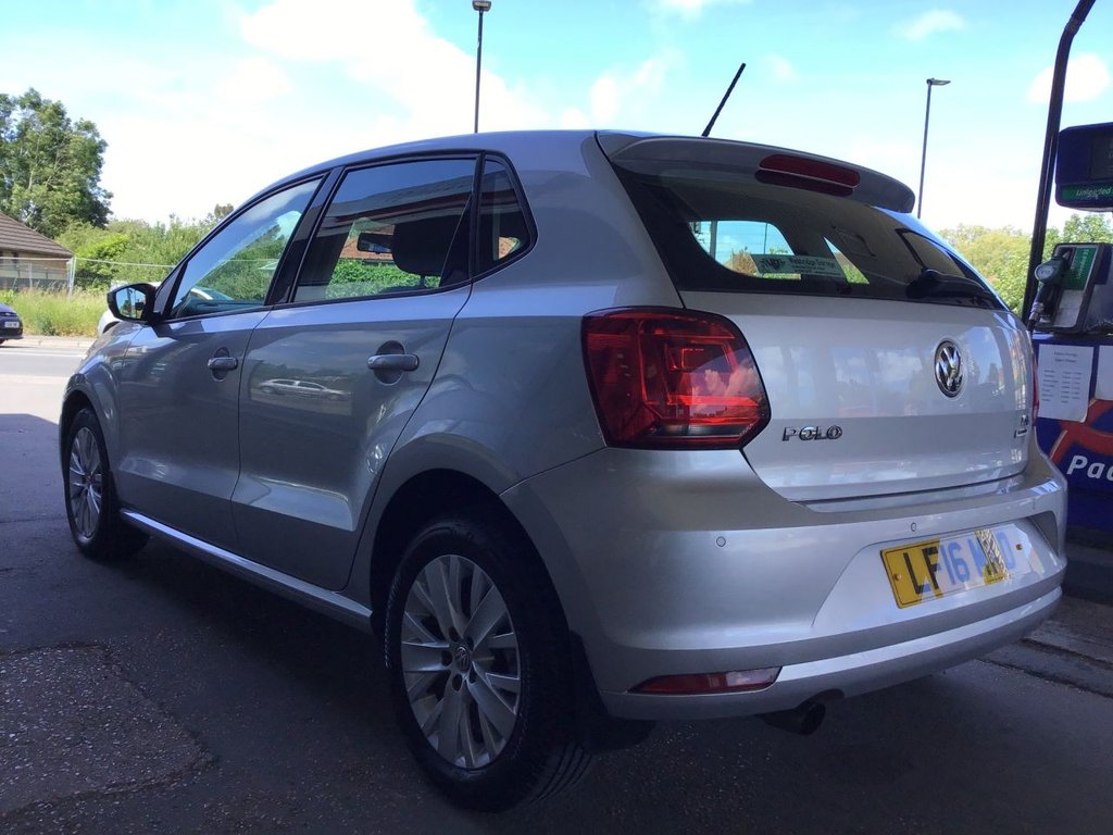 USED 2016 16 VOLKSWAGEN POLO 1.2 TSI BlueMotion Tech SE Hatchback 5dr Petrol DSG Euro 6 (s/s) (90 ps) 