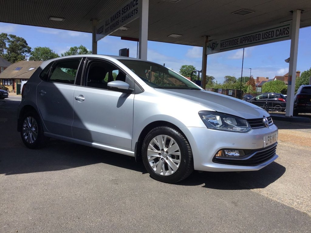 USED 2016 16 VOLKSWAGEN POLO 1.2 TSI BlueMotion Tech SE Hatchback 5dr Petrol DSG Euro 6 (s/s) (90 ps) 