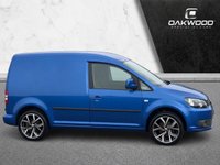 USED 2017 17 VOLKSWAGEN CADDY 1.6 TDI C20+ Highline Panel Van 4dr Diesel Manual L1 H1 (149 g/km, 101 bhp) UPGRADED HEAD UNIT + ALLOYS + R LINE SEATS