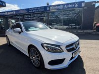 USED 2017 17 MERCEDES-BENZ C-CLASS 2.1 C220d AMG Line (Premium) Coupe 2dr Diesel G-Tronic+ Euro 6 (s/s) (170 ps) 
