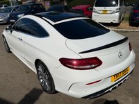 USED 2017 17 MERCEDES-BENZ C-CLASS 2.1 C220d AMG Line (Premium) Coupe 2dr Diesel G-Tronic+ Euro 6 (s/s) (170 ps) 