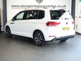 USED 2020 70 VOLKSWAGEN TOURAN 1.5 TSI EVO R-Line MPV 5dr Petrol Manual Euro 6 (s/s) (150 ps) IMPRESSIVELY CARED FOR 7 SEAT FAMILY CAR - COMES WITH A FULL SERVICE HISTORY + SATELLITE NAVIGATION + BLUETOOTH CONNECTIVITY + APPS CONTROL + ADAPTIVE CRUISE CONTROL + FRONT AND REAR PARKING SENSORS + DAY TIME RUNNING LIGHTS + AUTO HOLD HILL START ASSISTANCE + THREE ZONE CLIMATE CONTROL + AIR CONDITIONING + AUTOMATIC WIPERS WITH RAIN SENSORS + LEATHER MULTI FUNCTION STEERING WHEEL + DAB DIGITAL RADIO + IN CAR ENTERTAINMENT WITH TOUCH SCREEN MEDIA DISPLAY + ELECTRIC WINDOWS
