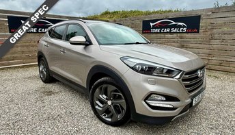 2016 HYUNDAI TUCSON 2.0 CRDi Blue Drive Premium SE SUV 5dr Diesel Manual Euro 6 (s/s) (136 ps) £9995.00